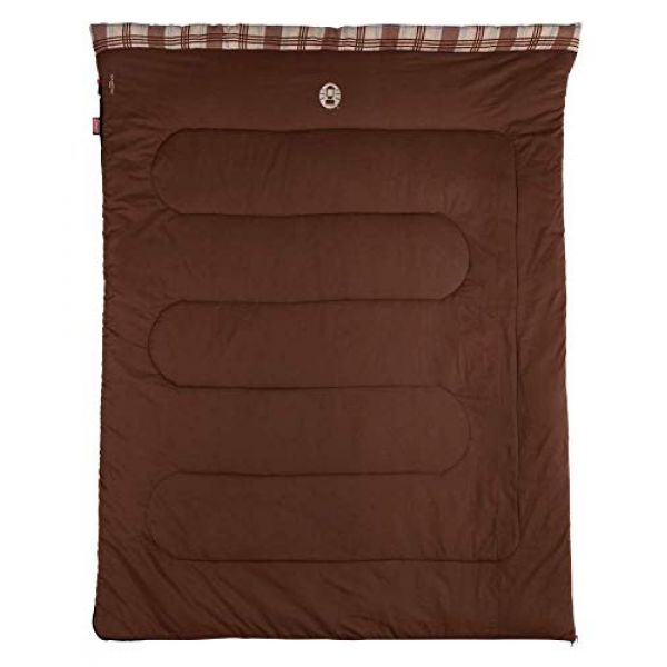 Coleman Schlafsack Hampton, Deckenschlafsack Camping, leichter Sommerschlafsack