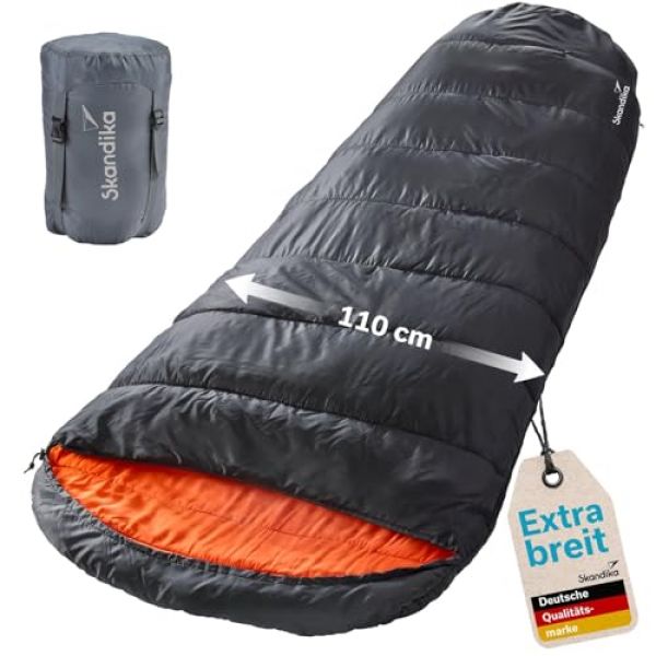 skandika Schlafsack Vegas mit/ohne Baumwolle-Innenstoff