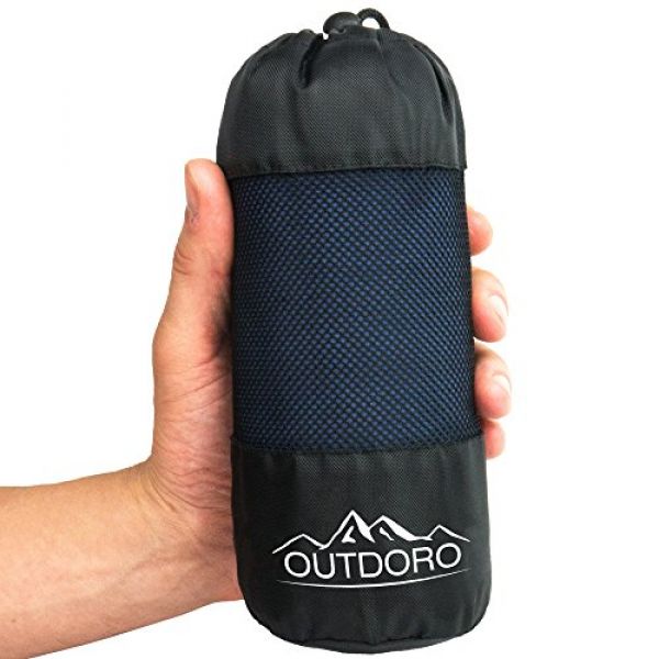 Outdoro: Hüttenschlafsack für Jugendliche und Erwachsene