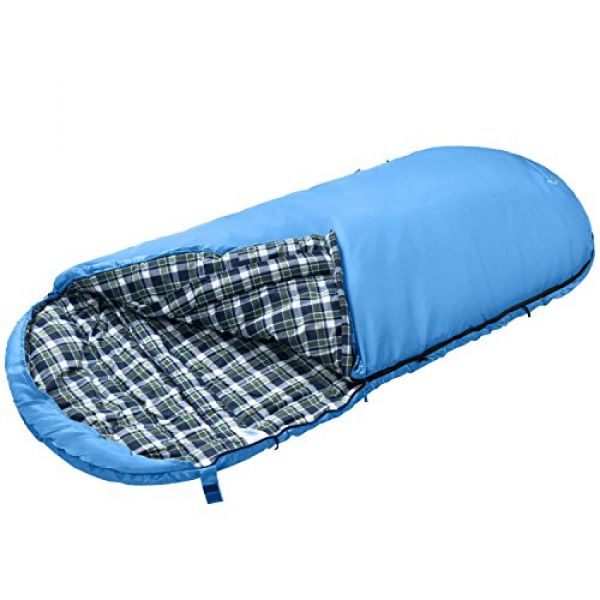 KingCamp 100 cm Weit Baumwolle Übergroß Schlafsack